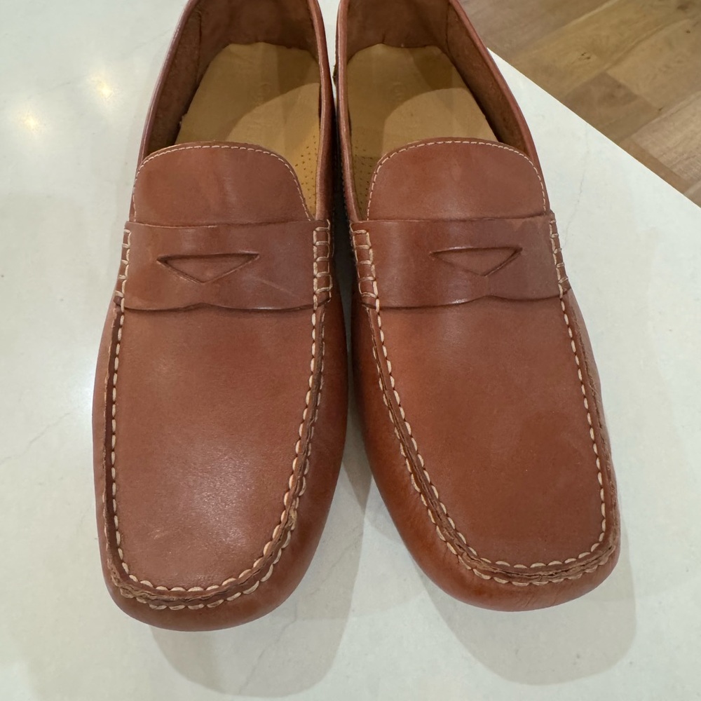 Cole Haan Men's Tan Leather Loafers NWOT